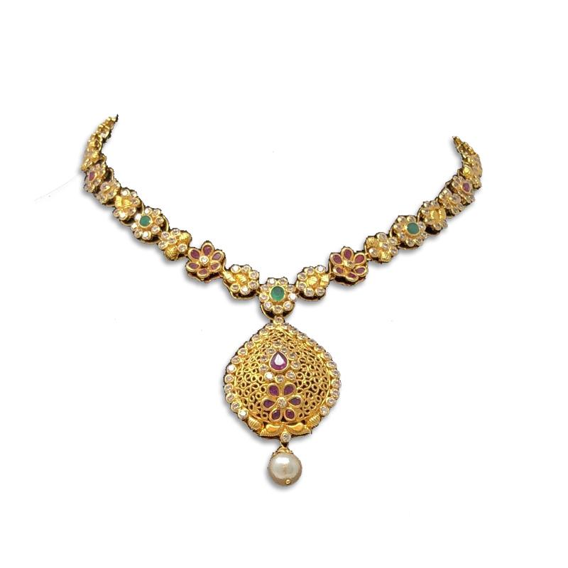 30 gram gold necklace cheap with price